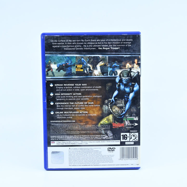 Rogue Trooper - Sony Playstation 2 / PS2 Game + Manual - PAL - MINT DISC!