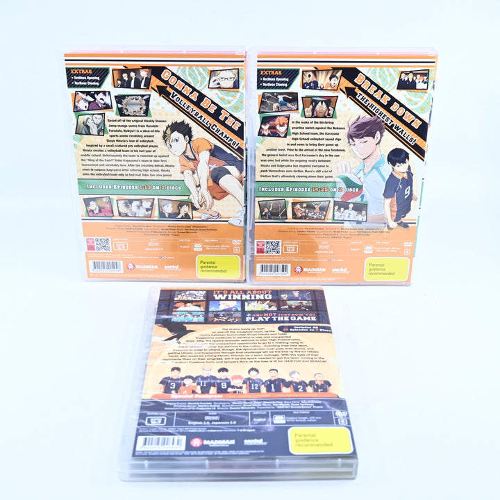 Haikyu!! - Seasons 1 & 2 - Region 4 - Anime DVD