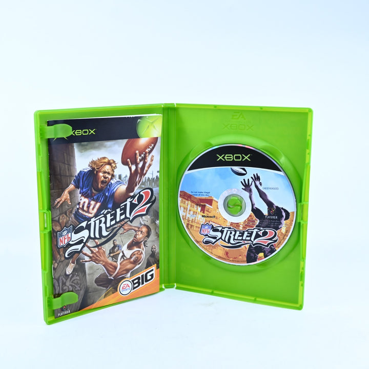 NFL Street 2 - Original Xbox Game + Manual - PAL - MINT DISC!