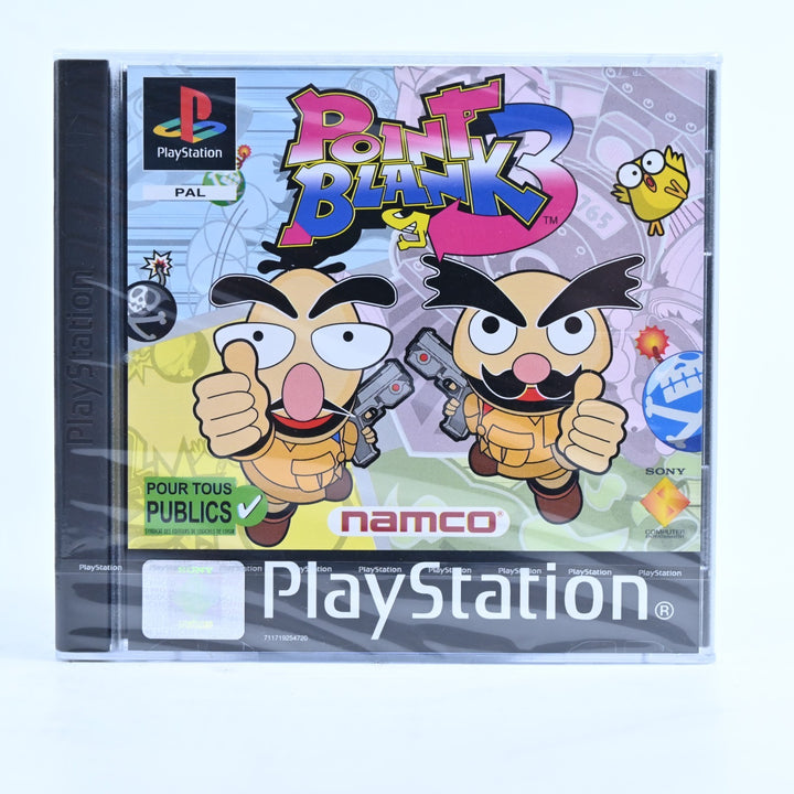 SEALED! - Point Blank 3 - Sony Playstation 1 / PS1 Game + Manual - PAL
