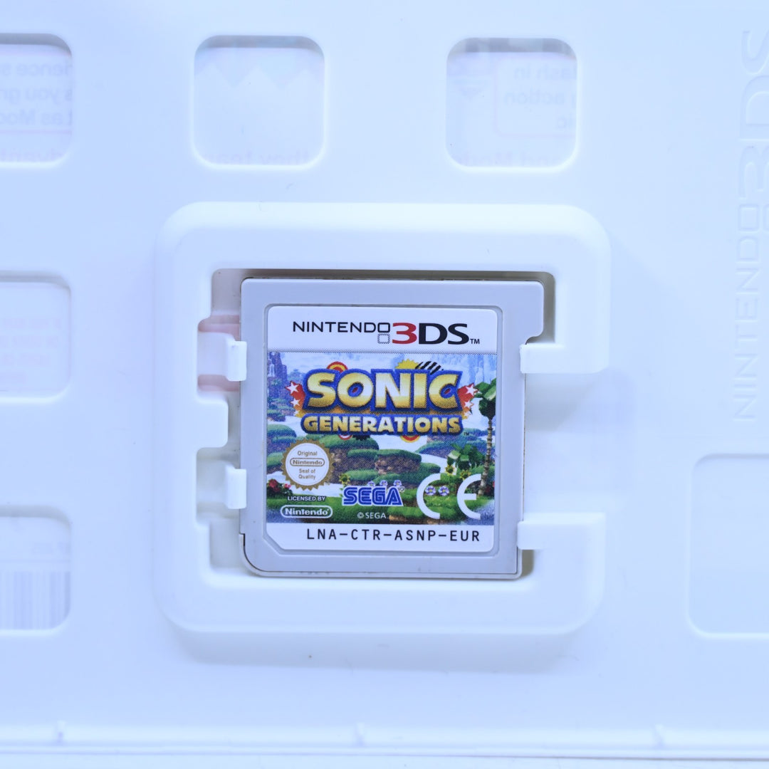 Sonic Generations - Nintendo 3DS Game - PAL + Manual - FREE POST!