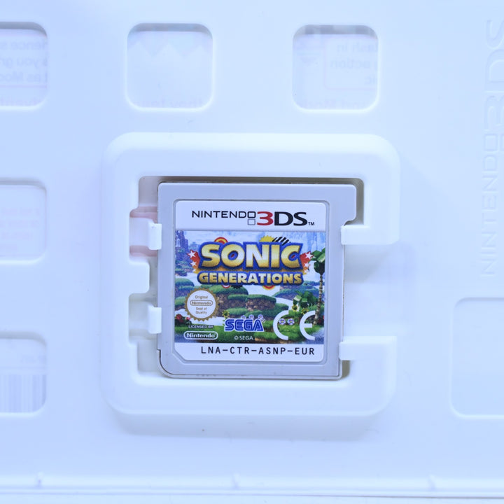Sonic Generations - Nintendo 3DS Game - PAL + Manual - FREE POST!