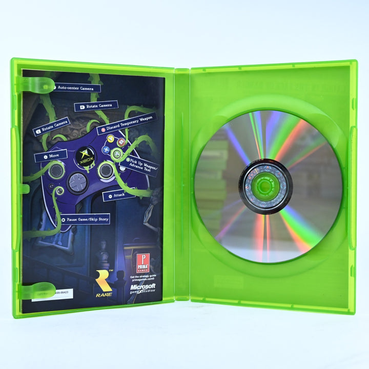 Grabbed by the Ghoulies - Original Xbox Game + Manual - PAL - MINT DISC!
