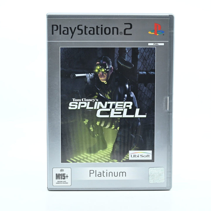 Tom Clancy's Splinter Cell - Sony Playstation 2 / PS2 Game + Manual - PAL