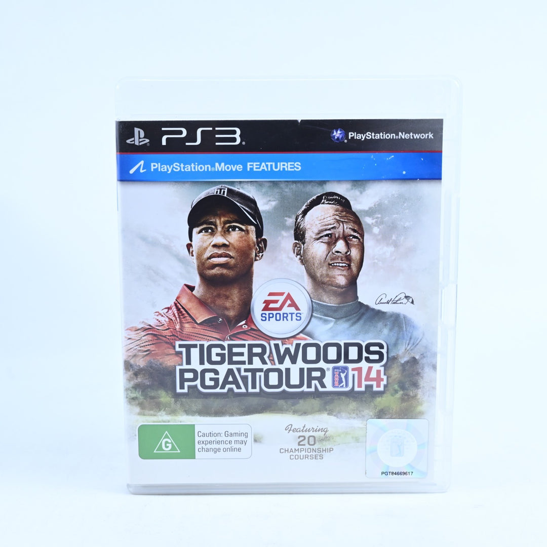 Tiger Woods PGA Tour 14 - Sony Playstation 3 / PS3 Game + Manual - MINT DISC!