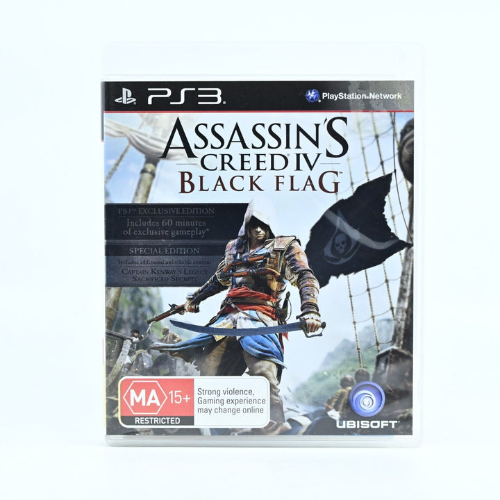 Assassin's Creed IV: Black Flag - Sony Playstation 3 / PS3 Game + Manual