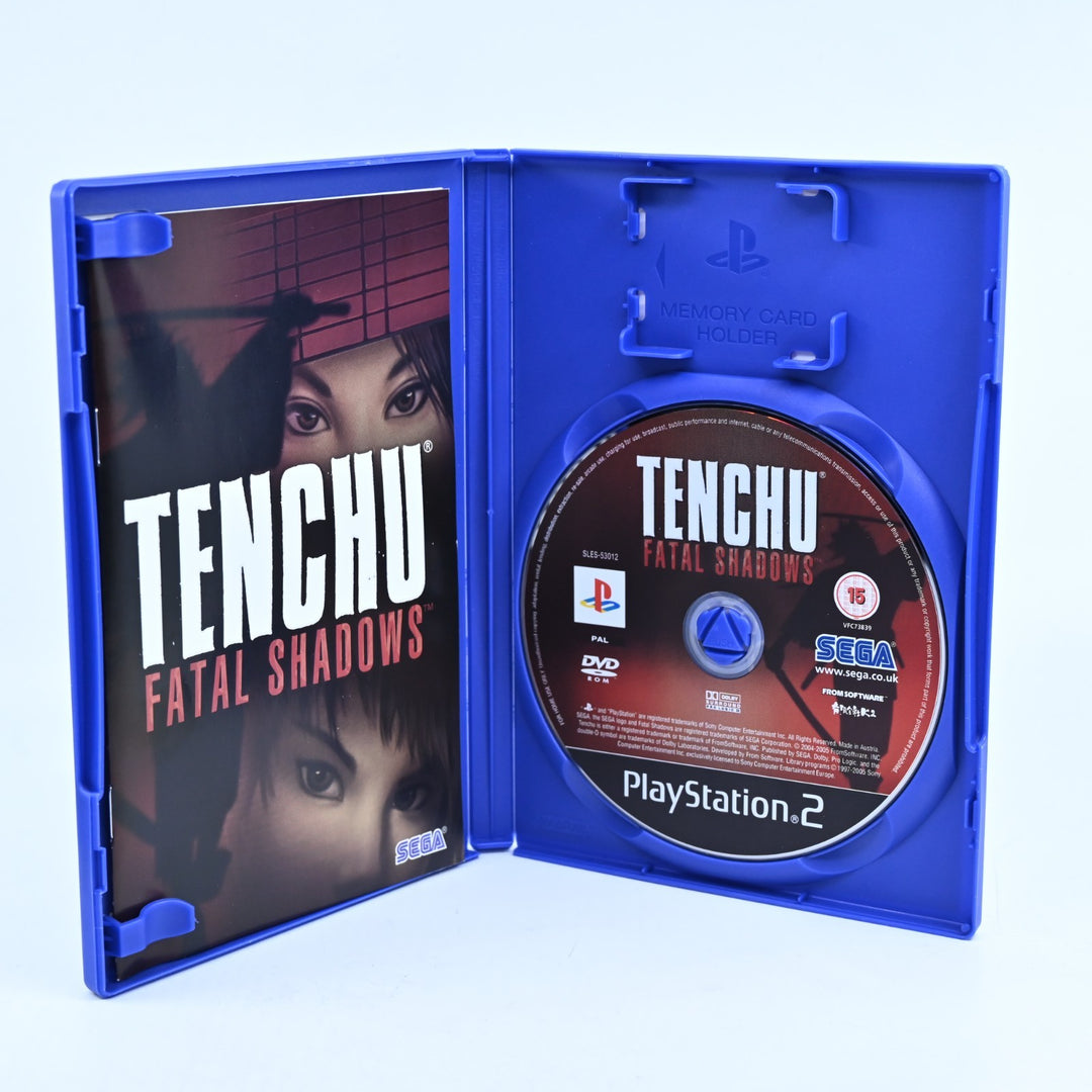 Tenchu: Fatal Shadows - Sony Playstation 2 / PS2 Game + Manual - MINT DISC!