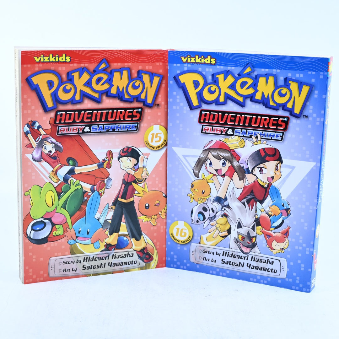 Pokemon Adventures: Ruby & Sapphire - Volumes 15 & 16 - Hidenori Kusaka - Manga