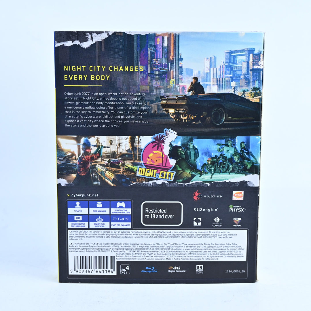 Cyberpunk 2077 Collectors Edition - Sony Playstation 4 / PS4 Game - FREE POST!