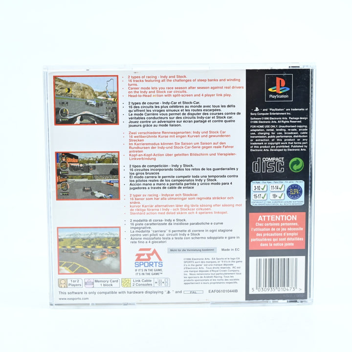 Andretti Racing - Sony Playstation 1 / PS1 Game - PAL - FREE POST!