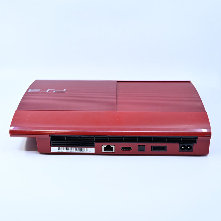 Garnet Red Super Slim 500GB - Sony Playstation 3/ PS3 Console - PAL - FREE POST!