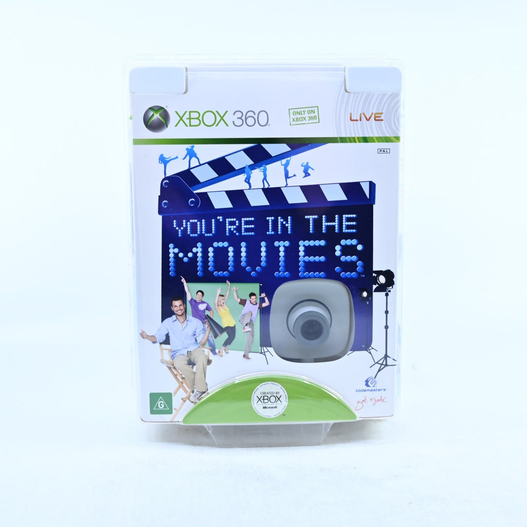 You're in the Movies - Xbox 360 Game + Manual + Camera - PAL - SEALED!