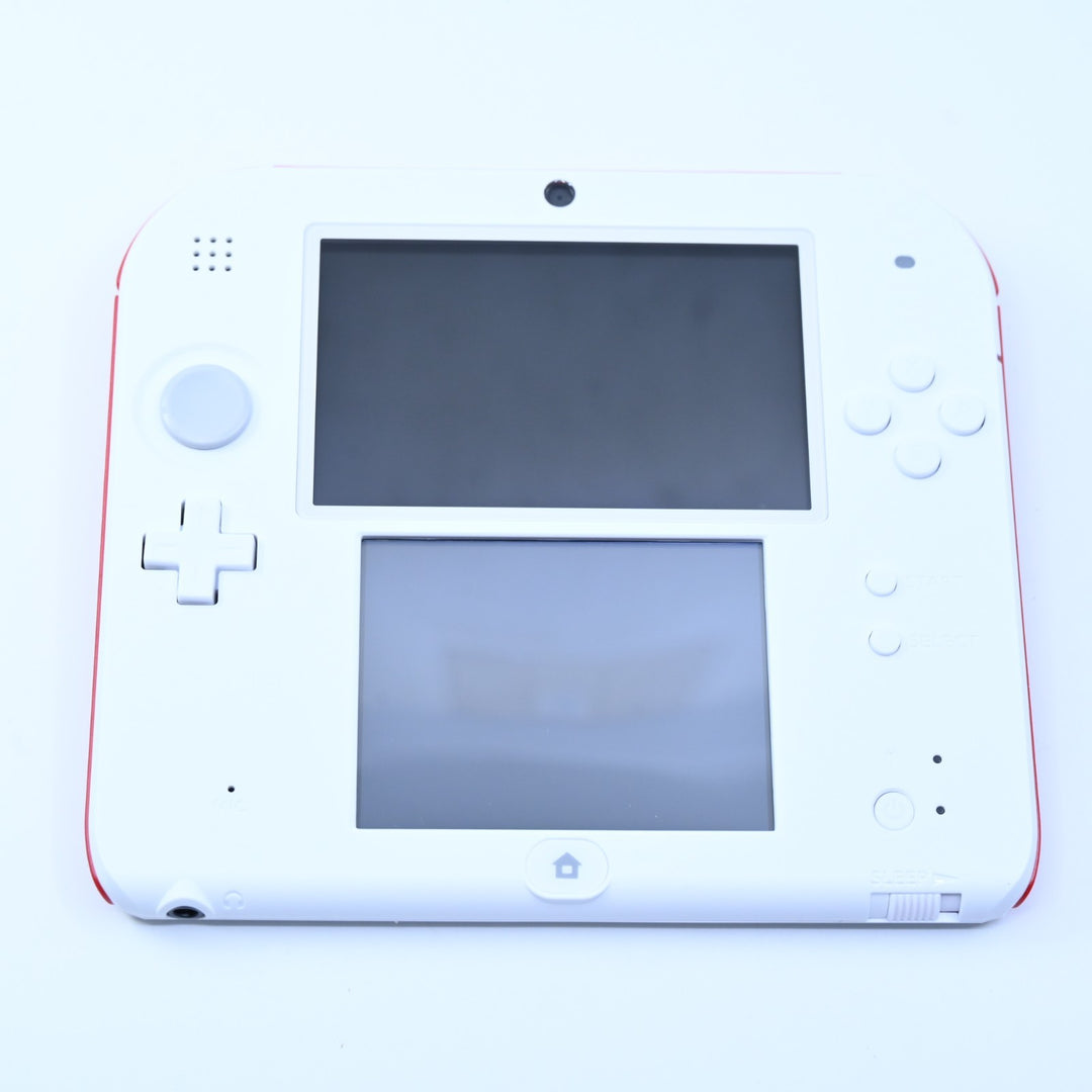 UNUSED! White + Red Mario Kart 7 Nintendo 2DS Boxed Console - AUS PAL