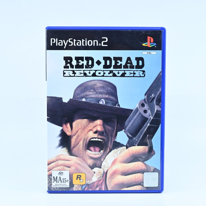 Red Dead Revolver - Sony Playstation 2 / PS2 Game + Manual - PAL - MINT DISC!