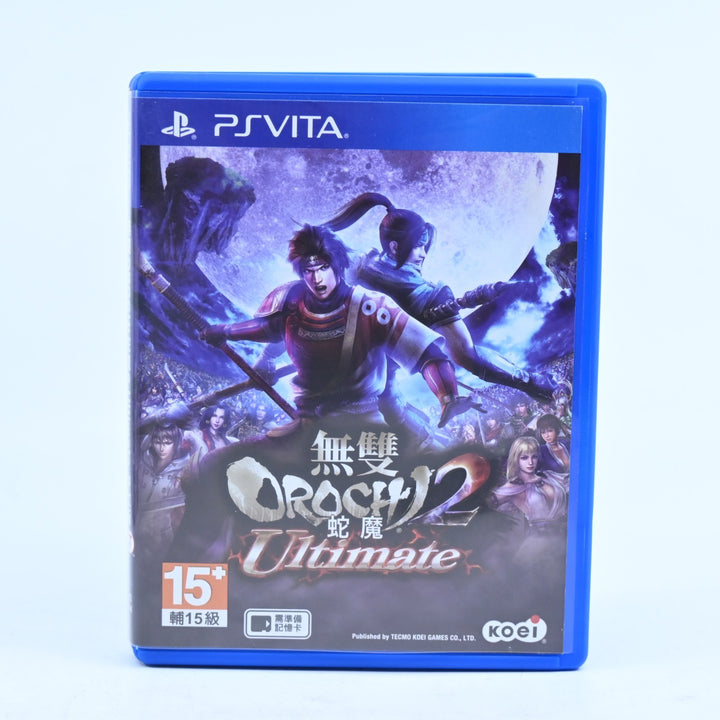 Musou Orochi 2 Ultimate - Sony PS Vita Game - Region Free - FREE POST!