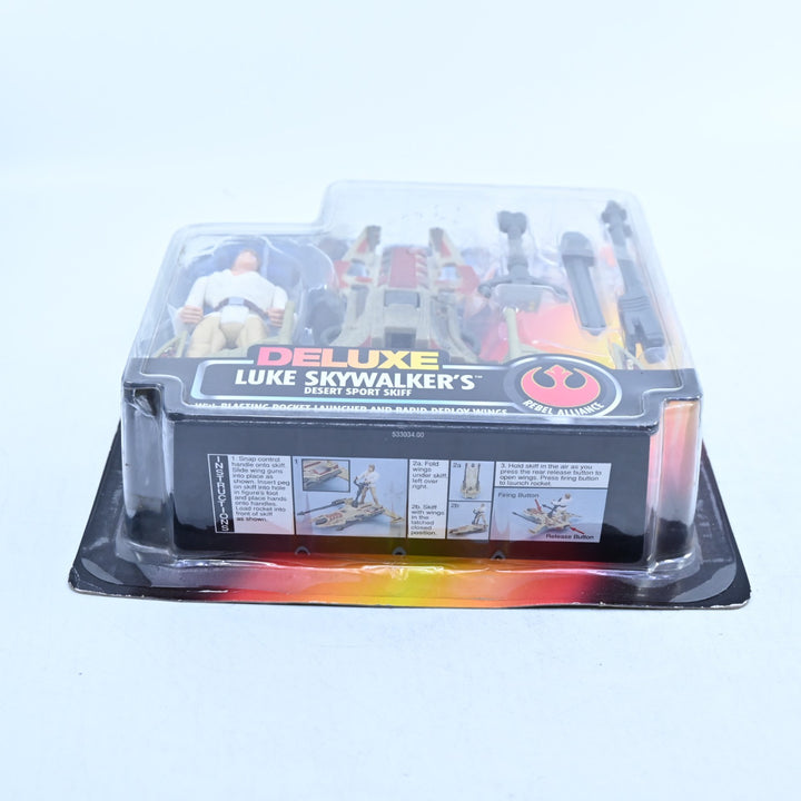 Luke Skywalkers Desert Sport Skiff - Star Wars Deluxe - Kenner Action Figure
