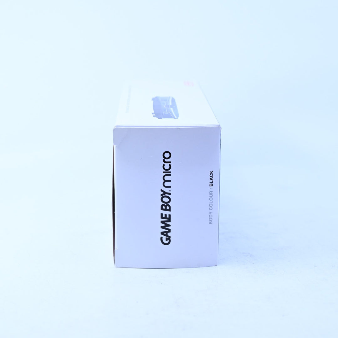 OXY-001 Black - Nintendo Gameboy Micro Boxed Console - FREE POST!