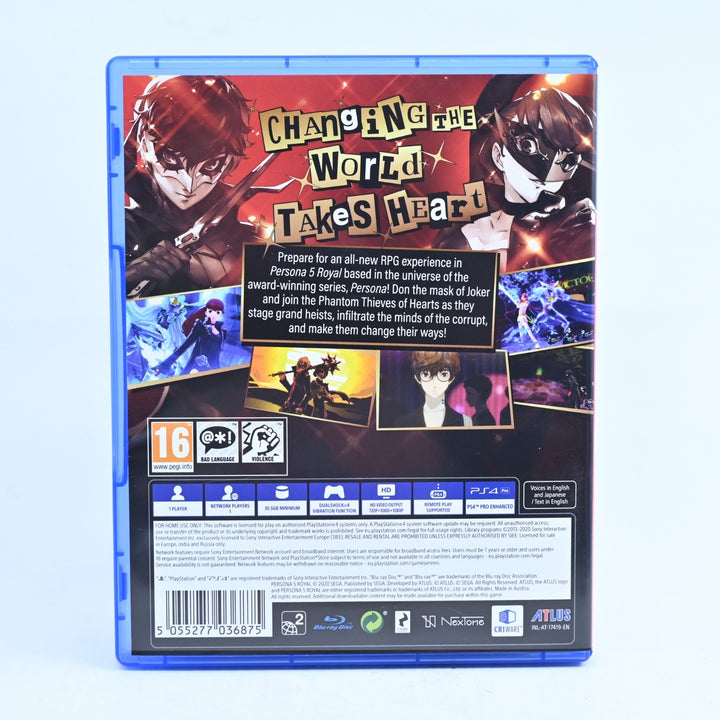 Persona 5 Royal - Sony Playstation 4 / PS4 Game - FREE POST!