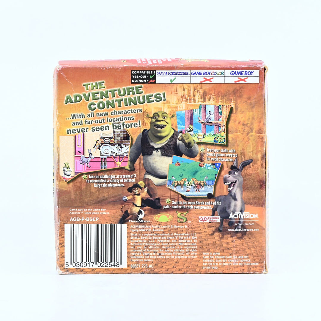 Shrek 2 - Nintendo Gameboy Advance / GBA Boxed Game - PAL - FREE POST!