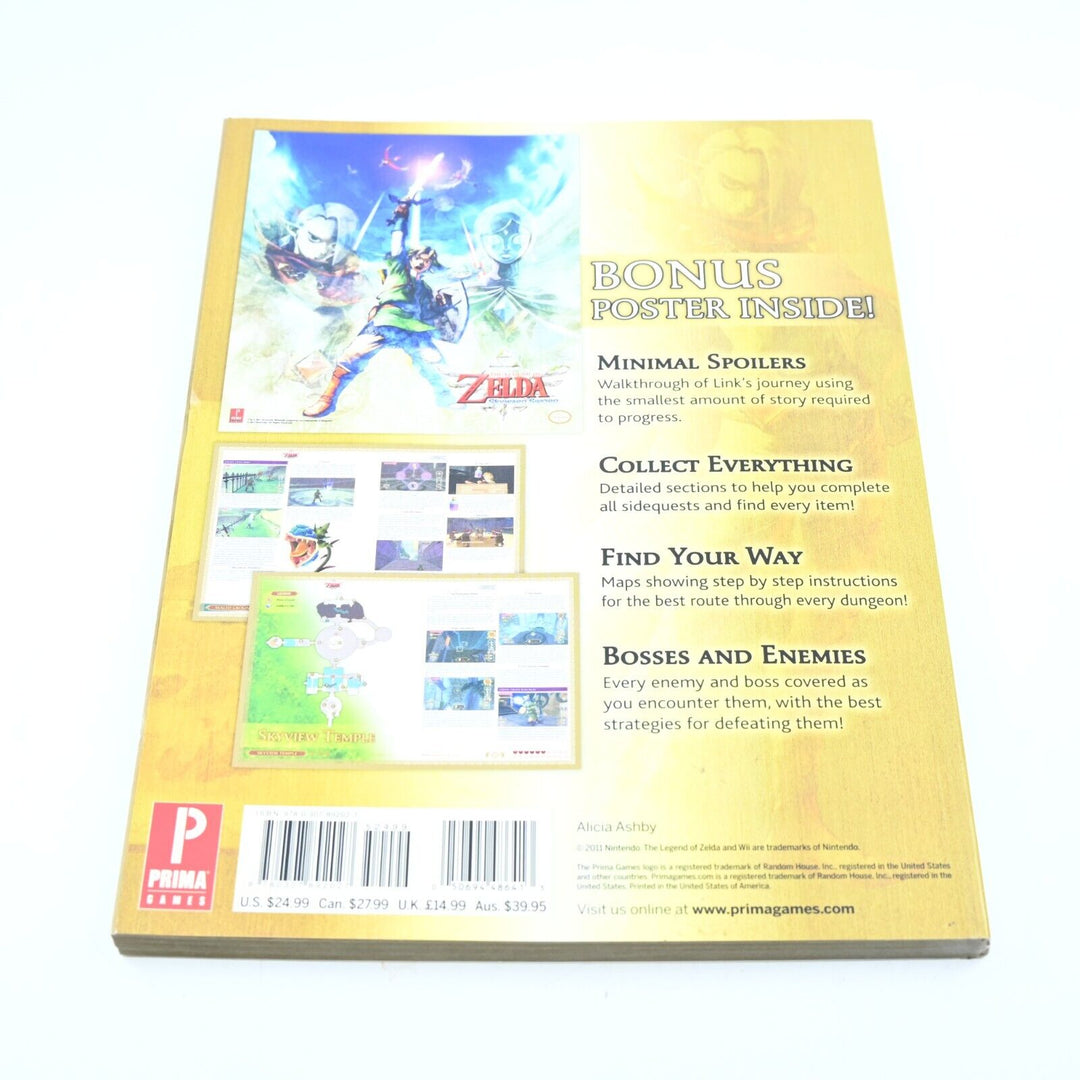 The Legend of Zelda: Skyward Sword - Prima Official Game Guide - Strategy Guide