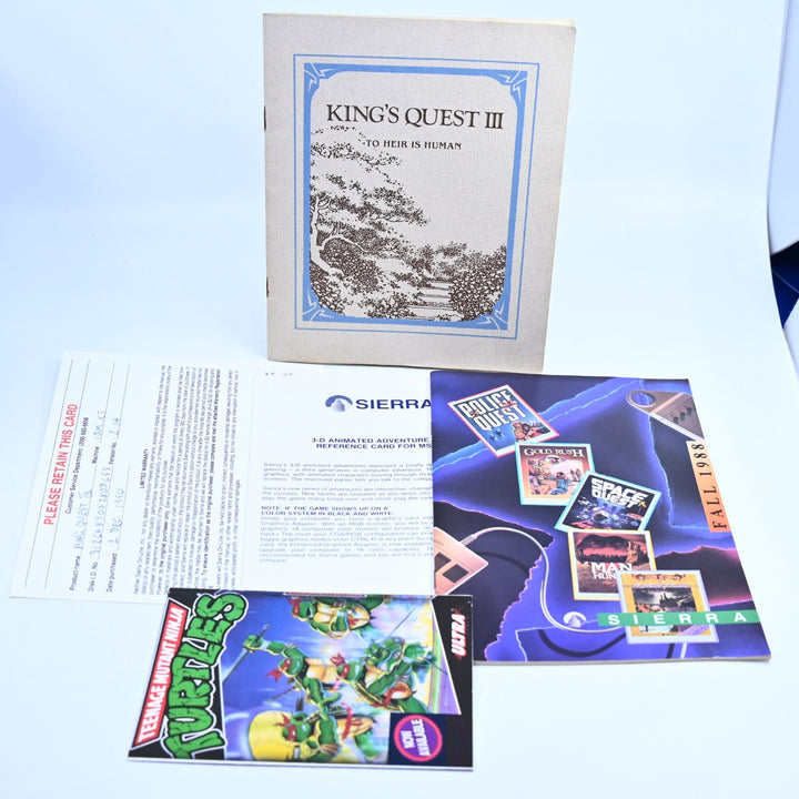 Kings Quest III: To Heir is Human - IBM Tandy Game/ MS-DOS Game / PC Game