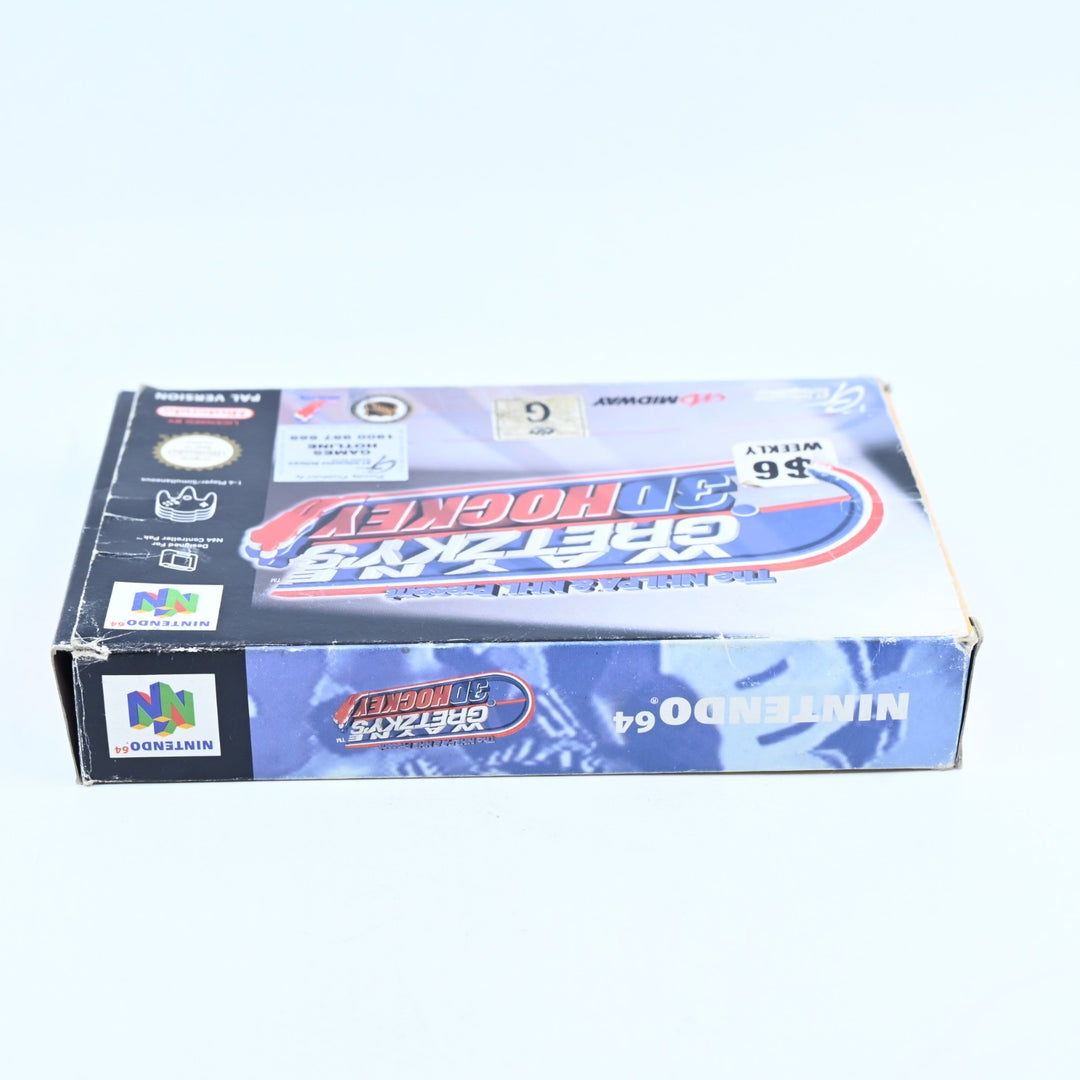Wayne Gretzky's 3D Hockey - N64 / Nintendo 64 Boxed Game - PAL - FREE POST!