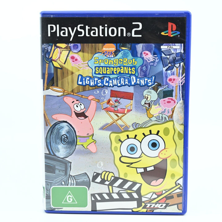SpongeBob SquarePants: Lights, Camera, Pants! - Sony Playstation 2 / PS2 Game
