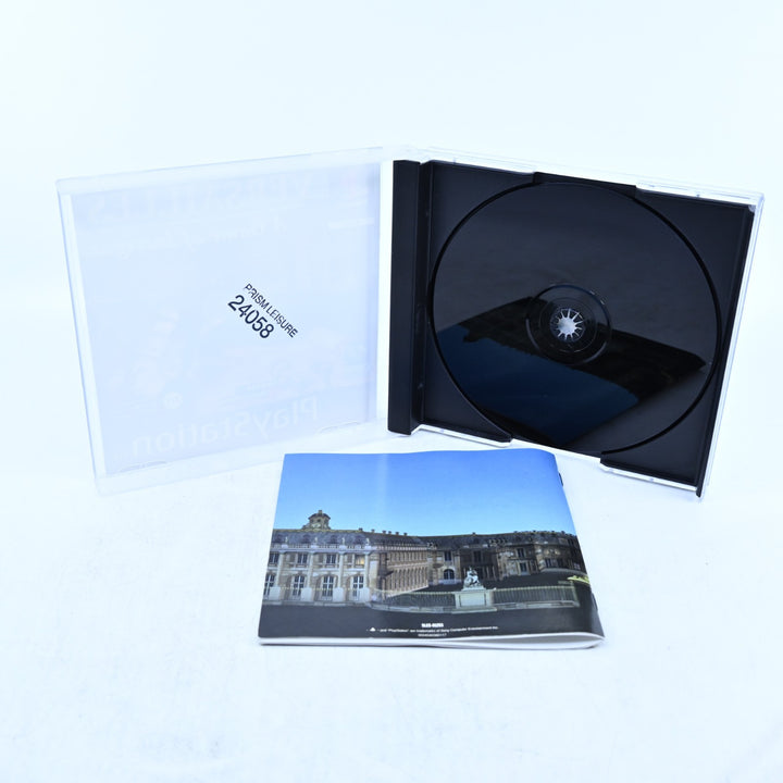 Versailles - Sony Playstation 1 / PS1 Game + Manual - PAL - MINT DISC!