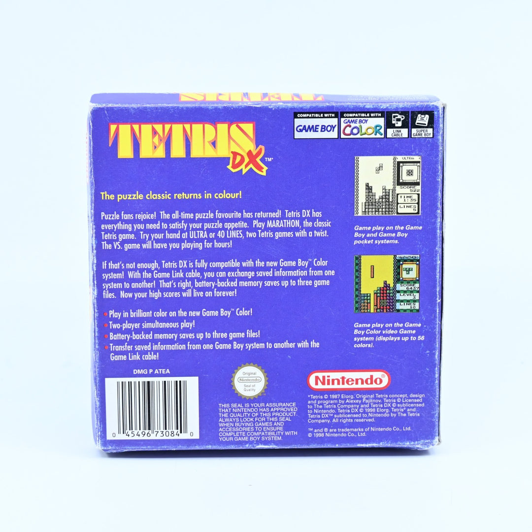 Tetris DX - Nintendo Gameboy Color Boxed Game - PAL - FREE POST!