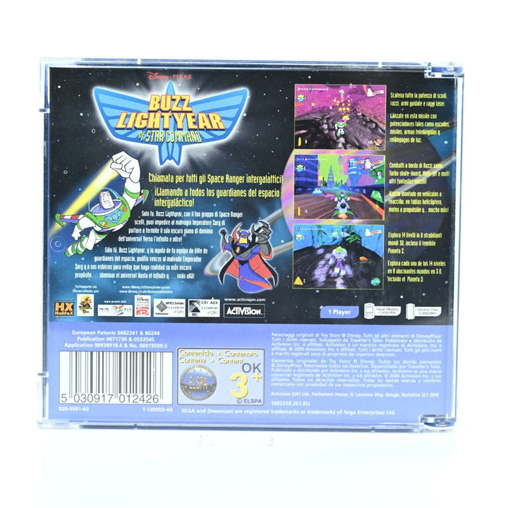 Buzz Lightyear of Star Command - Sega Dreamcast Game - PAL - FREE POST!