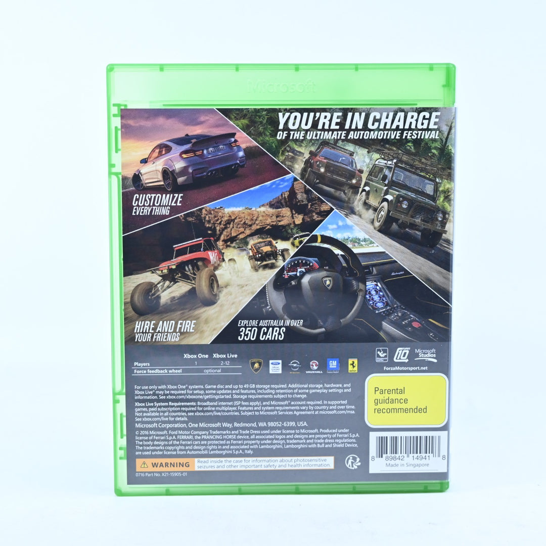 Forza Horizon 3 - Xbox One Game - PAL - FREE POST!