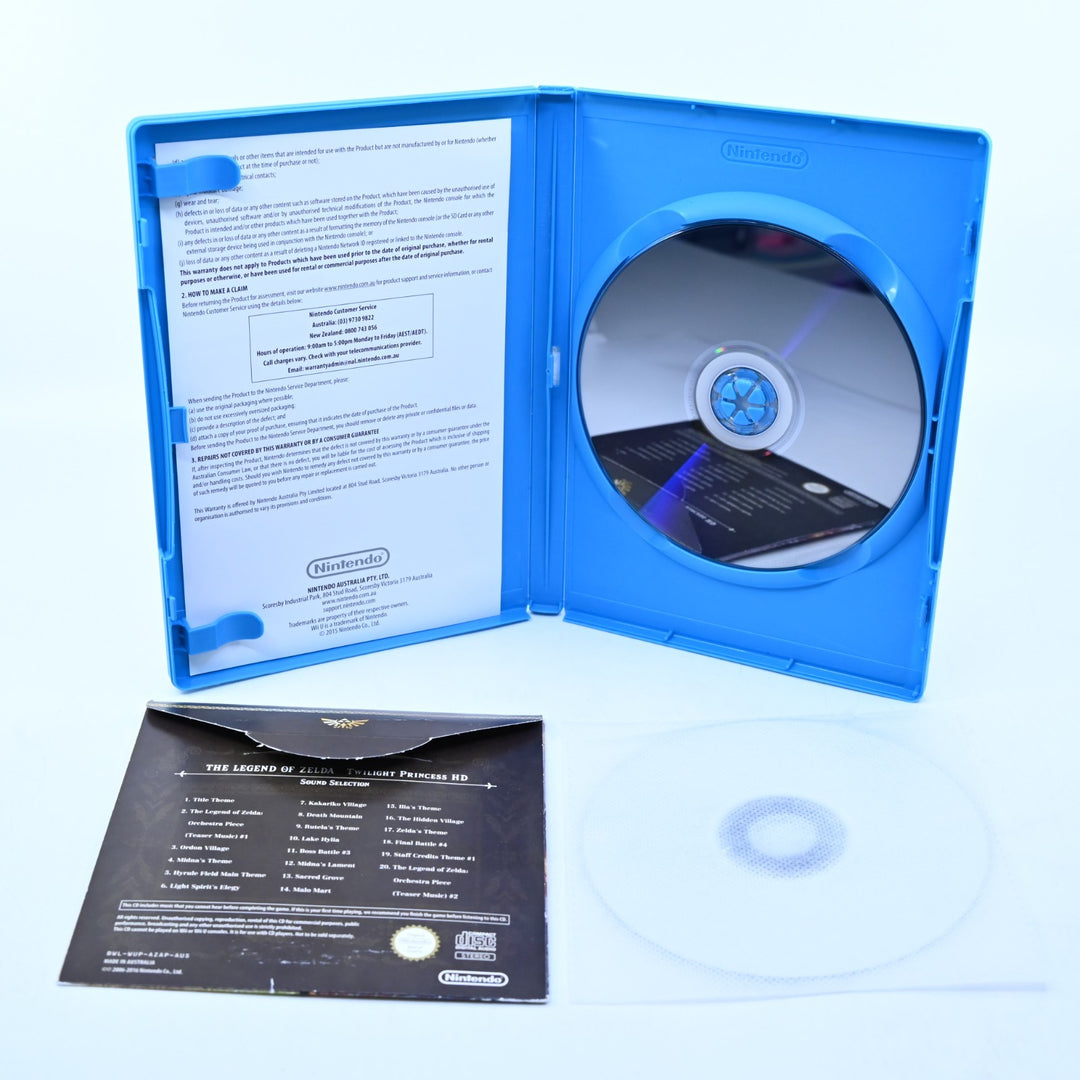 The Legend of Zelda: Twilight Princess HD + Sound Selection CD - Nintendo Wii U