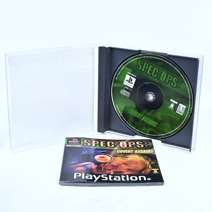 Spec Ops: Covert Assault - Sony Playstation 1 / PS1 Game + Manual - PAL