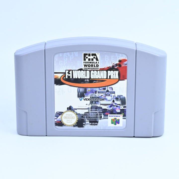 F-1 World Grand Prix - N64 / Nintendo 64 Boxed Game - PAL - FREE POST!