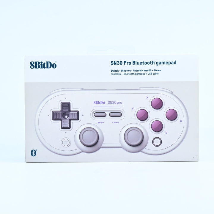 8BitDo SN30 Pro Bluetooth Gamepad - Nintendo Switch Accessory / PC Accessory