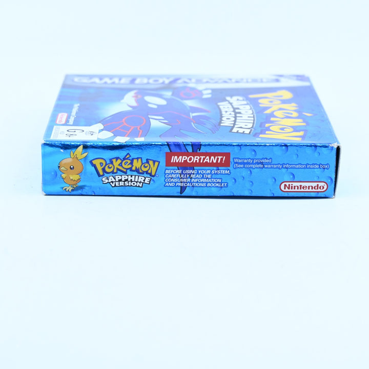 Pokemon Sapphire Version - Nintendo Gameboy Advance / GBA Boxed Game - PAL