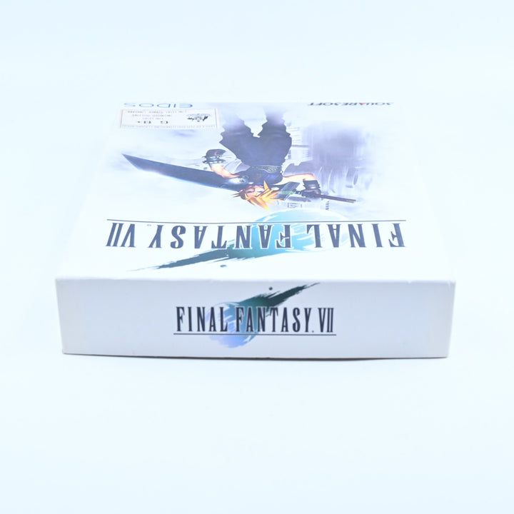 Final Fantasy VII 7 Big Box + Manual - Squaresoft - 4 Disc PC Game