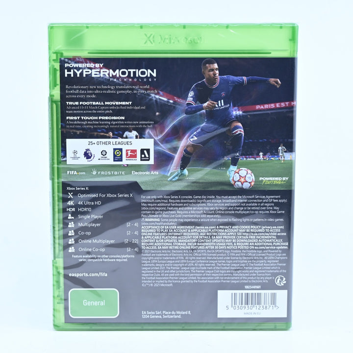 SEALED! FIFA 22 - Xbox Series X Game - PAL - FREE POST!