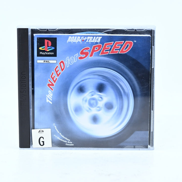 The Need for Speed - Sony Playstation 1 / PS1 Game + Manual - PAL - MINT DISC!