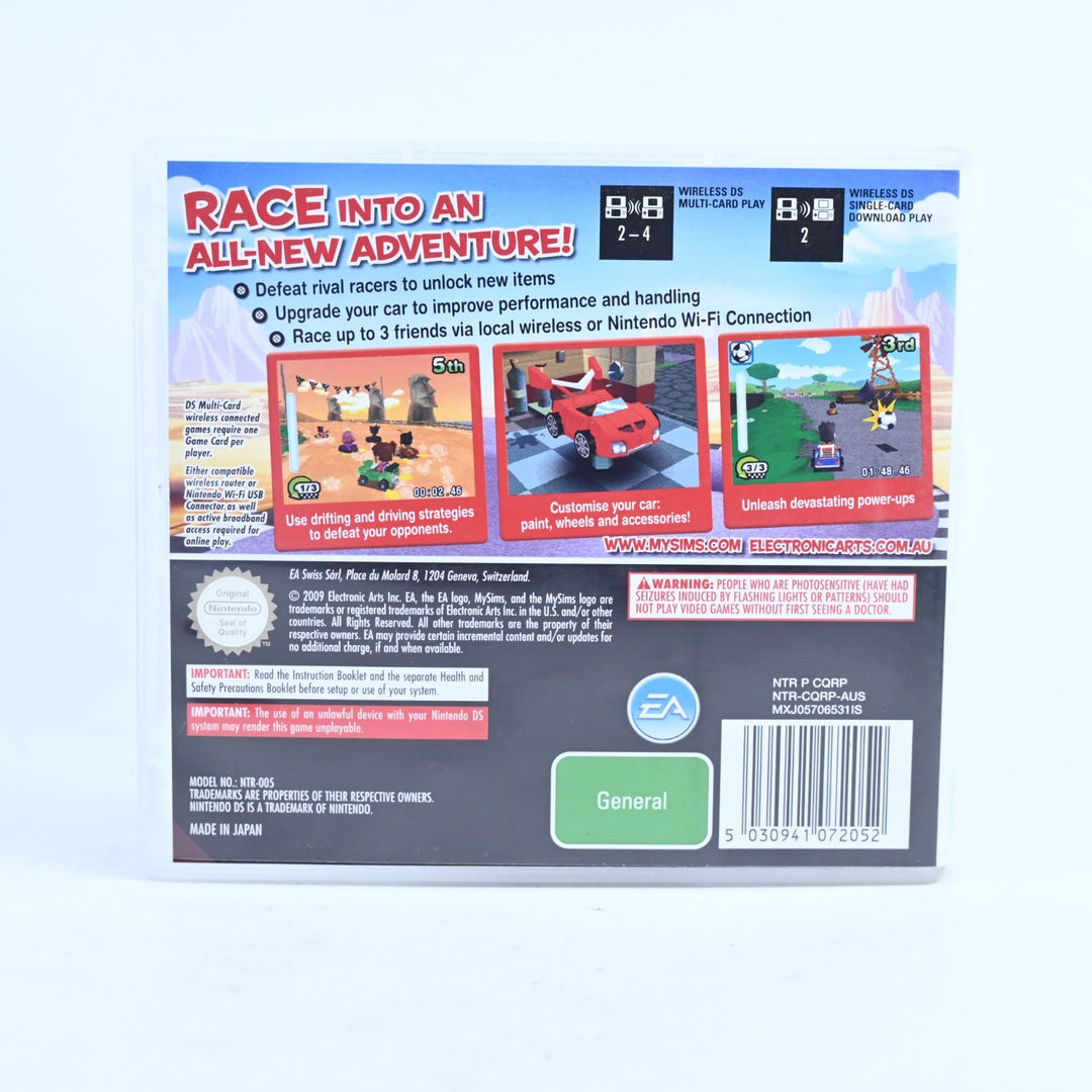 MySims Racing - Nintendo DS Game - PAL + Manual - FREE POST!