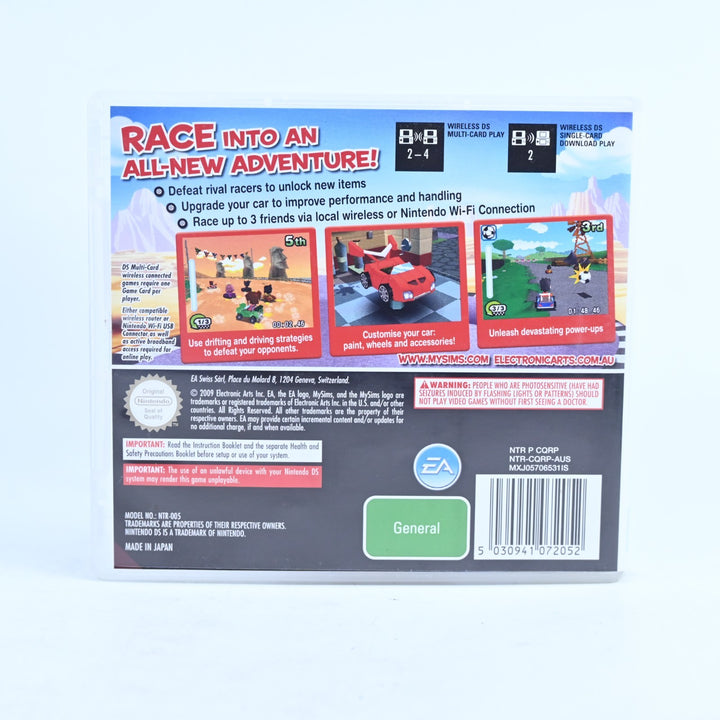 MySims Racing - Nintendo DS Game - PAL + Manual - FREE POST!