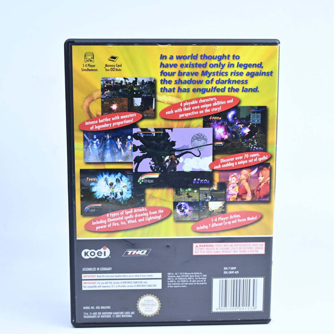 Mystic Heroes - Nintendo Gamecube Game + Manual - PAL - FREE POST!