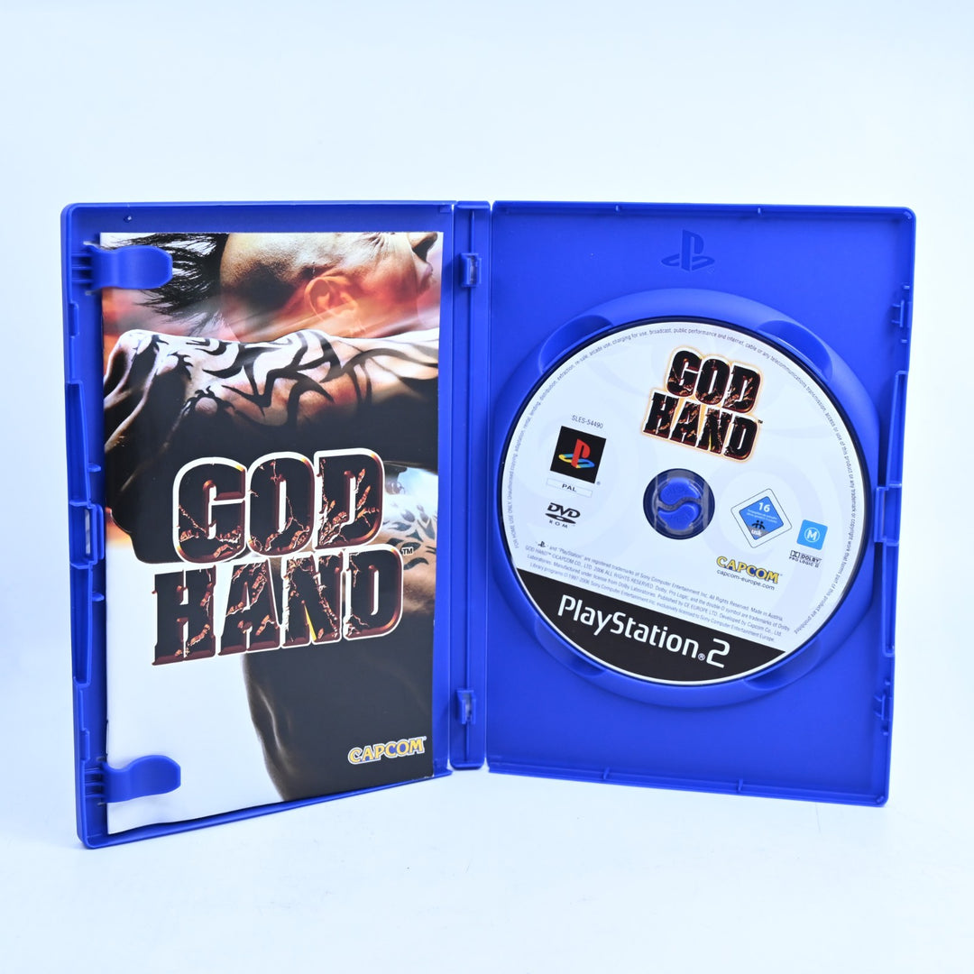 God Hand - Sony Playstation 2 / PS2 Game + Manual - PAL