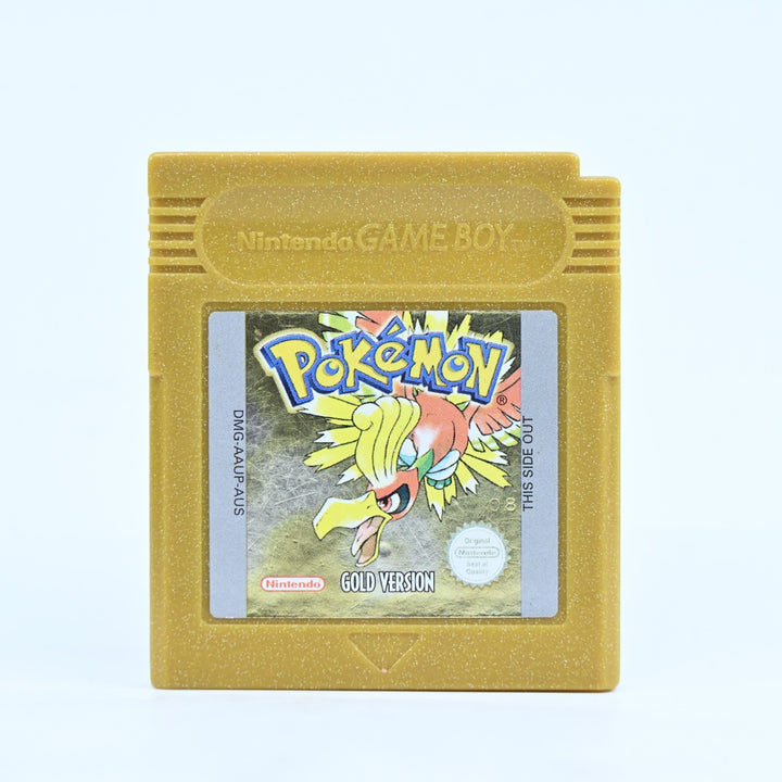 Pokemon Gold Version - Nintendo Gameboy Color Game - PAL - NEW SAVE BATTERY!