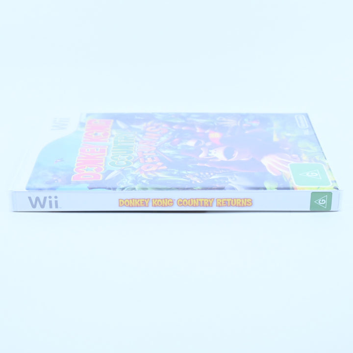 Donkey Kong Country Returns - Nintendo Wii Game + Manual - PAL - SEALED!