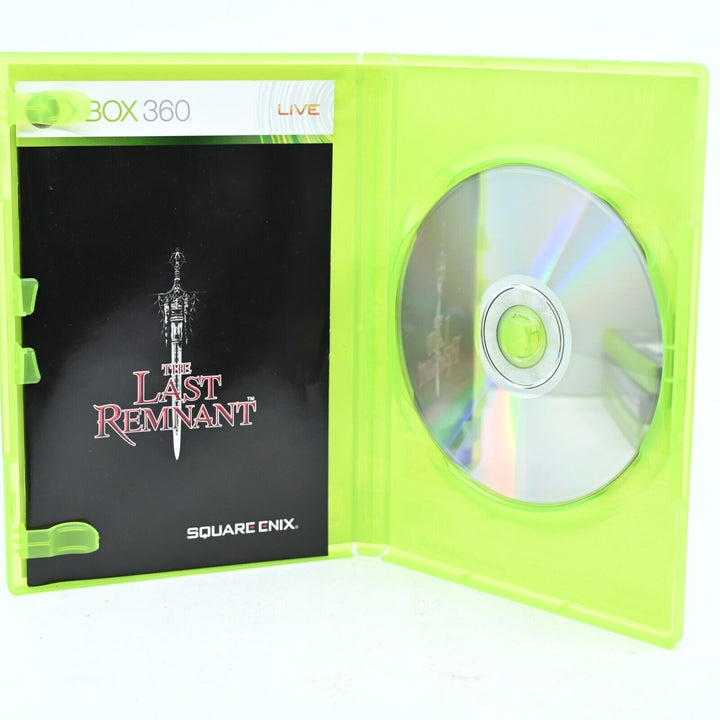 The Last Remnant - Xbox 360 Game + Manual - PAL - MINT DISC!