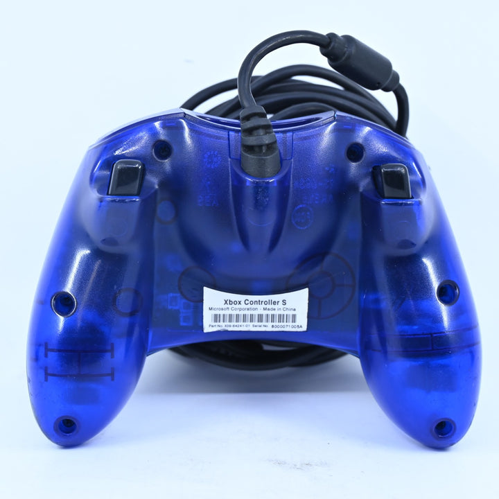 Translucent Blue Original Xbox Controller - Original Xbox Accessory FREE POST