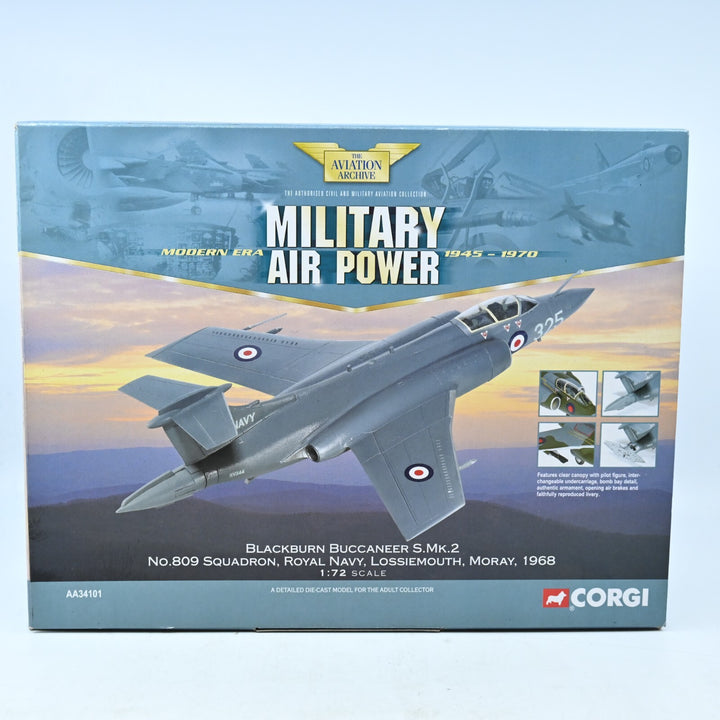 Corgi Aviation 1:72 Blackburn Buccaneer S.Mk.2 No.809 Squadron  AA34101 - Plane