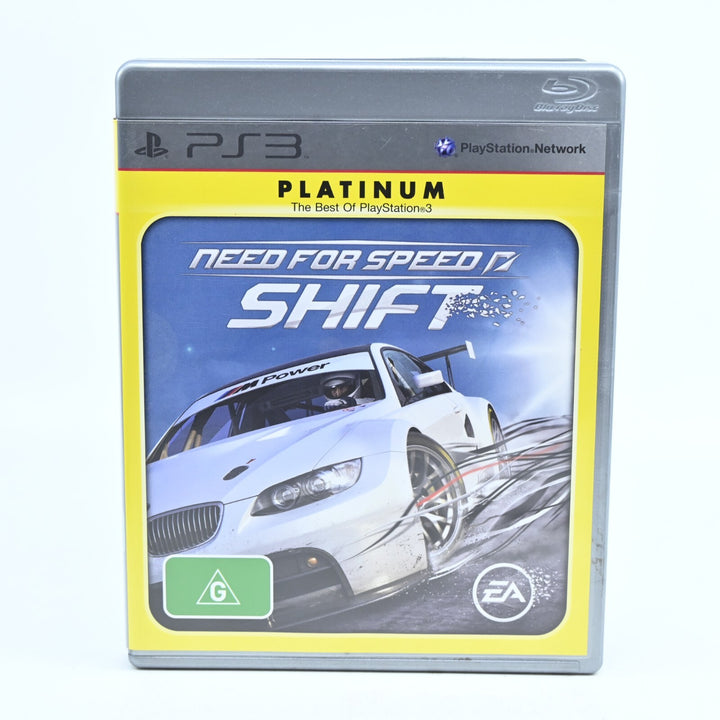 Need for Speed: Shift - Sony Playstation 3 / PS3 Game + Manual - MINT DISC!