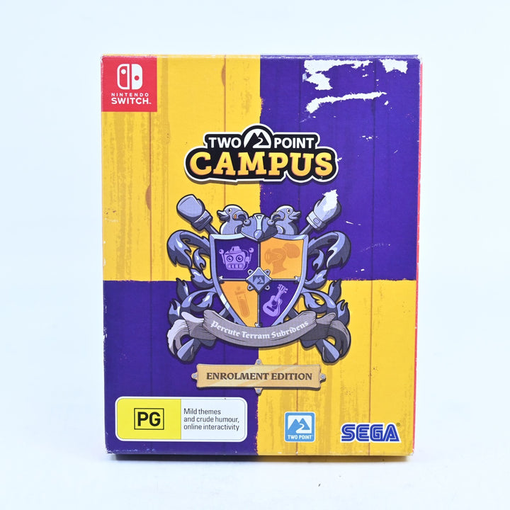 Two Point Campus - Enrolment Edition - Nintendo Switch Game - FREE POST!